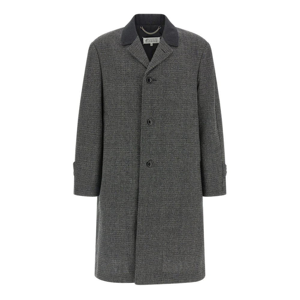 Maison Margiela Herren Grau - Wollmantel - Coats - L