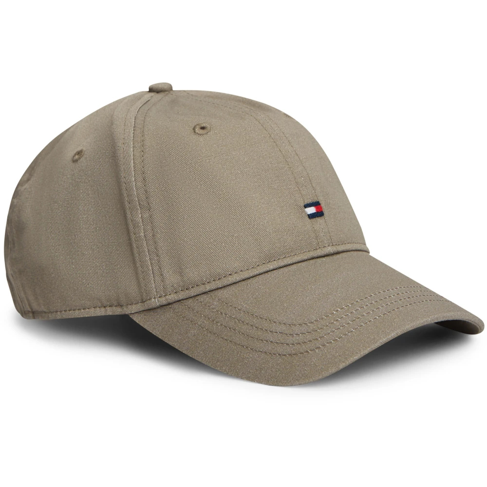 Tommy Hilfiger - Th Flag Soft 6 Panel Cap - Accessories - Herren - Beige - One Size