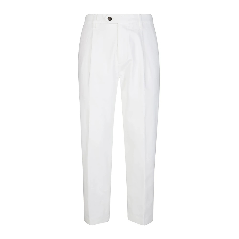 Eleventy Herren Weiß - Over Pences Hose - Trousers - W34