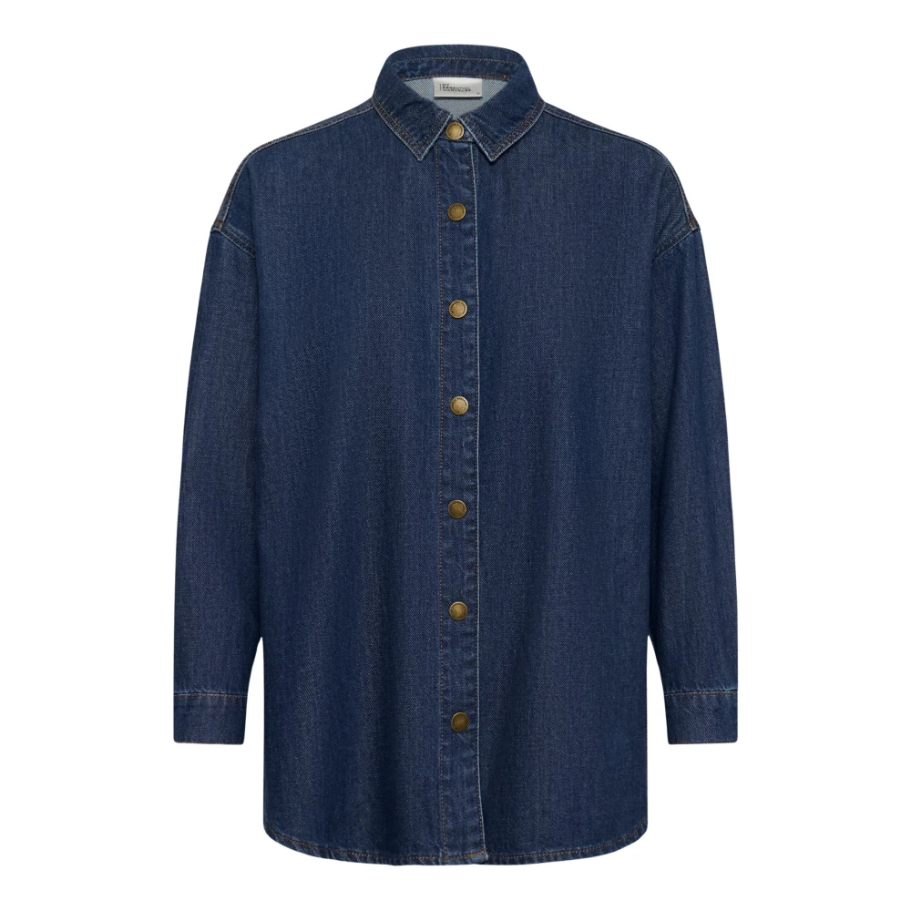My Essential Wardrobe , Damen, Blusen & Hemden, Blau, M - Bild 3
