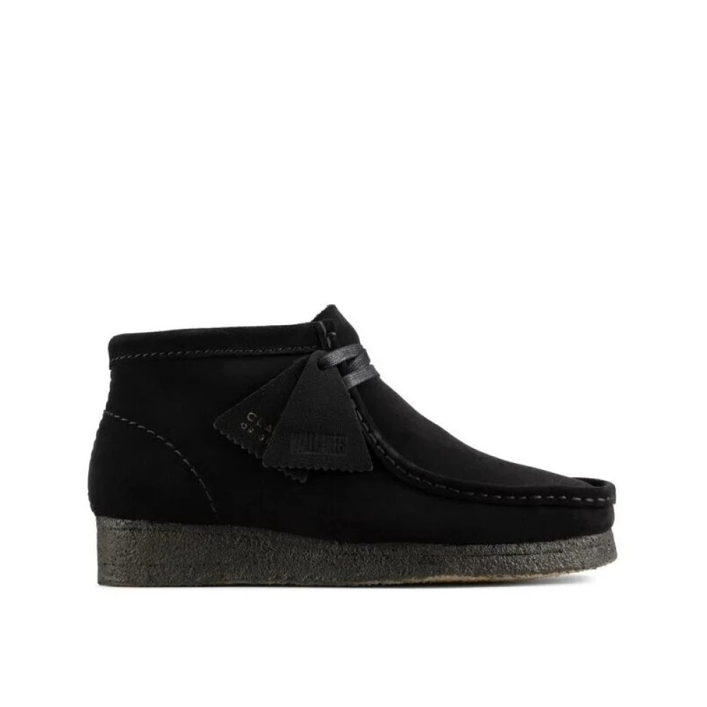 Clarks Originals Damen Schwarz Wallabee Boot - Bild 3