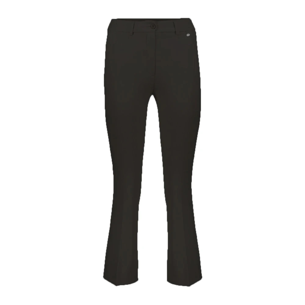 Herno Damen Schwarz - Flared Hosen - Trousers - K -M
