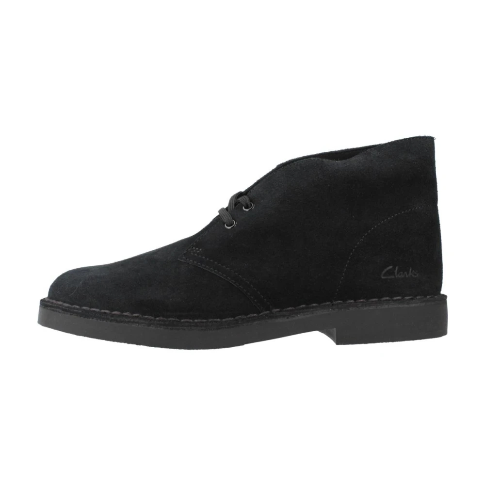 Clarks Herren Schwarz Schnürschuhe Desert Bt Evo - Image 3