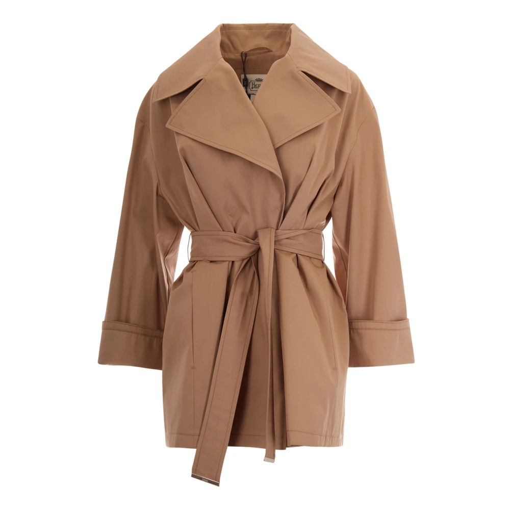 Herno Damen Braun - Belted Coats - Coats - S