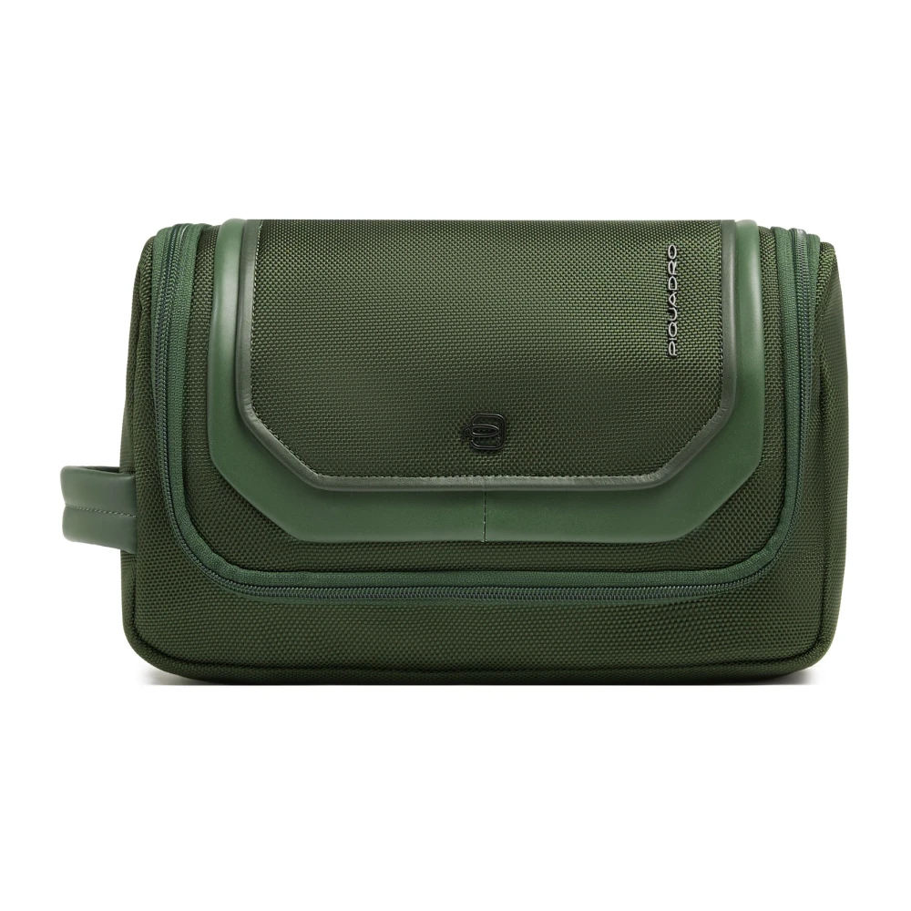 Piquadro Herren Grün - Hänge-Kulturbeutel - Bags - One Size