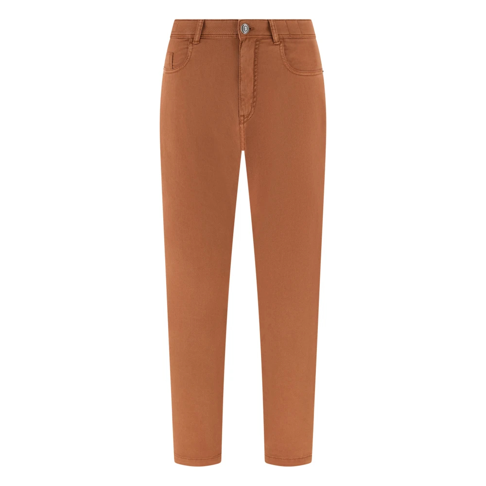 Boggi Milano Herren Orange - Stretch Baumwoll-/Tencel-Jeans - Jeans - W31