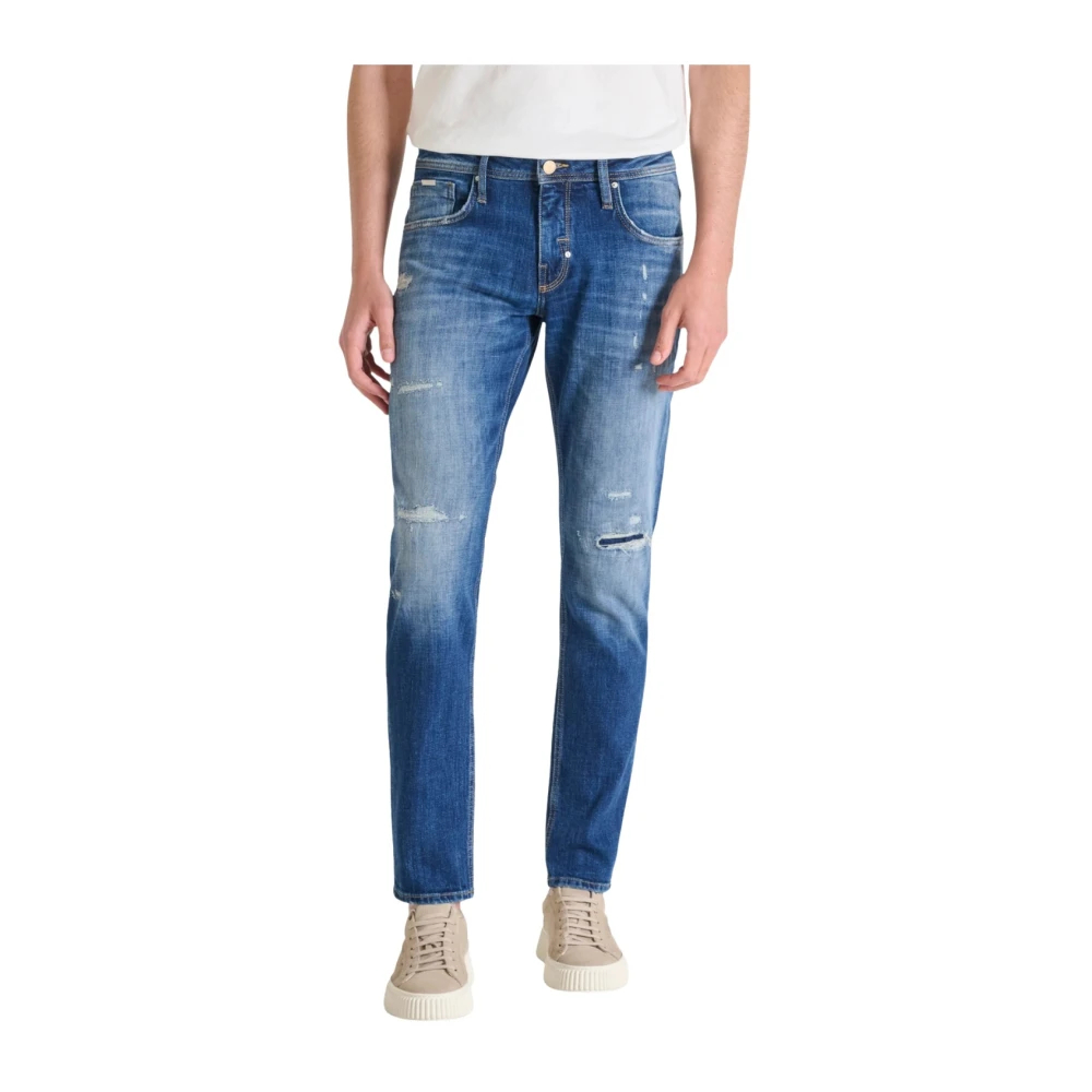 Antony Morato Herren Blau - Kurt Comfort Tapered Fit Jeans - Jeans - W36