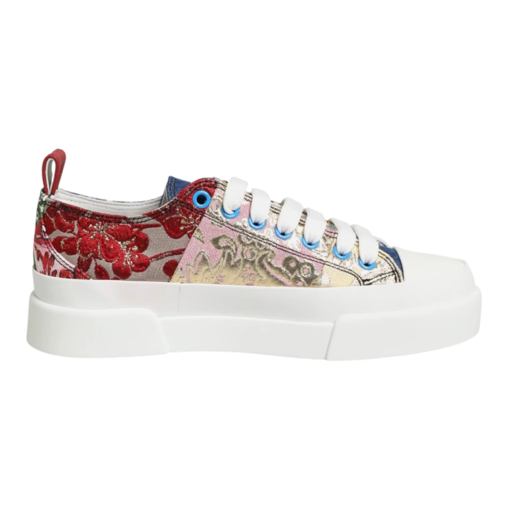 Dolce & Gabbana Damen Multicolor - Low-Top Sneakers - Shoes - Mehrfarbig -35 Eu