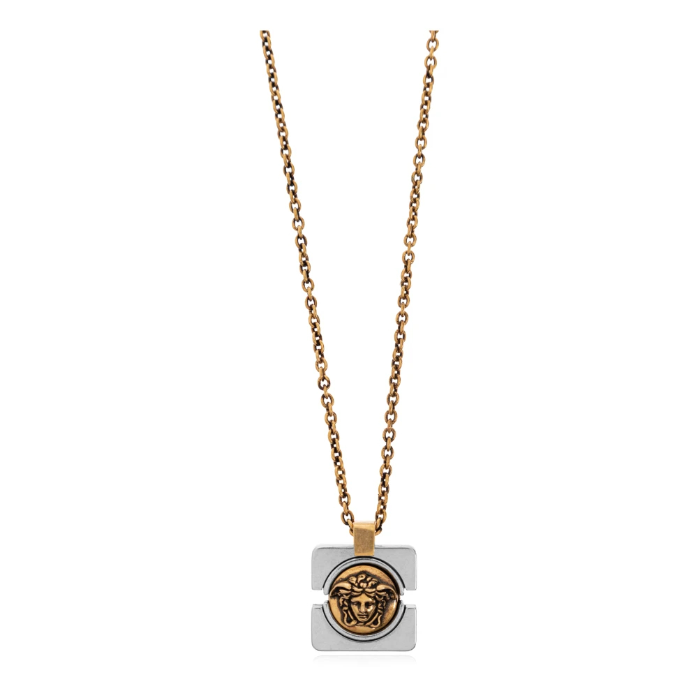 Versace Damen Grau - Pendant Necklace - Accessories - One Size