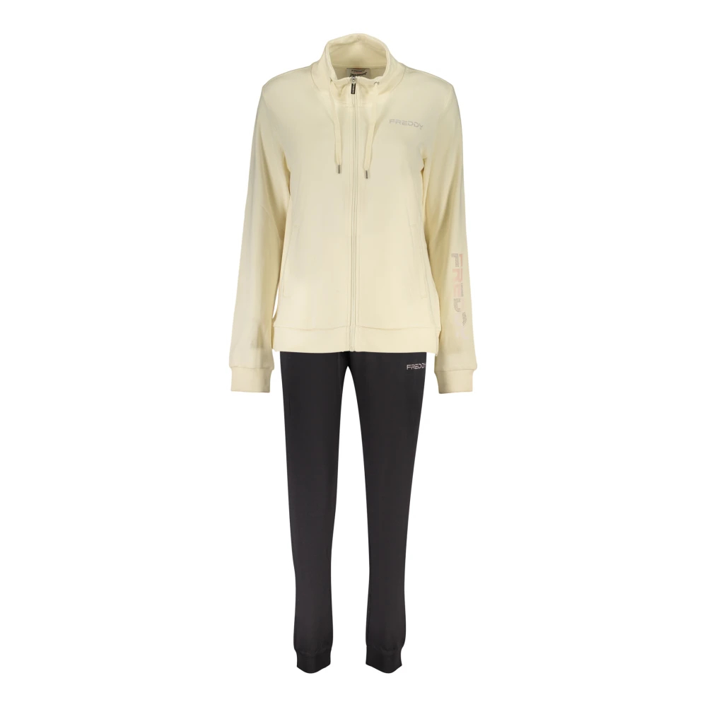 Freddy Damen Beige - S26wtrk1 Sweatshirt Und Hosen Set - Sport - Xs