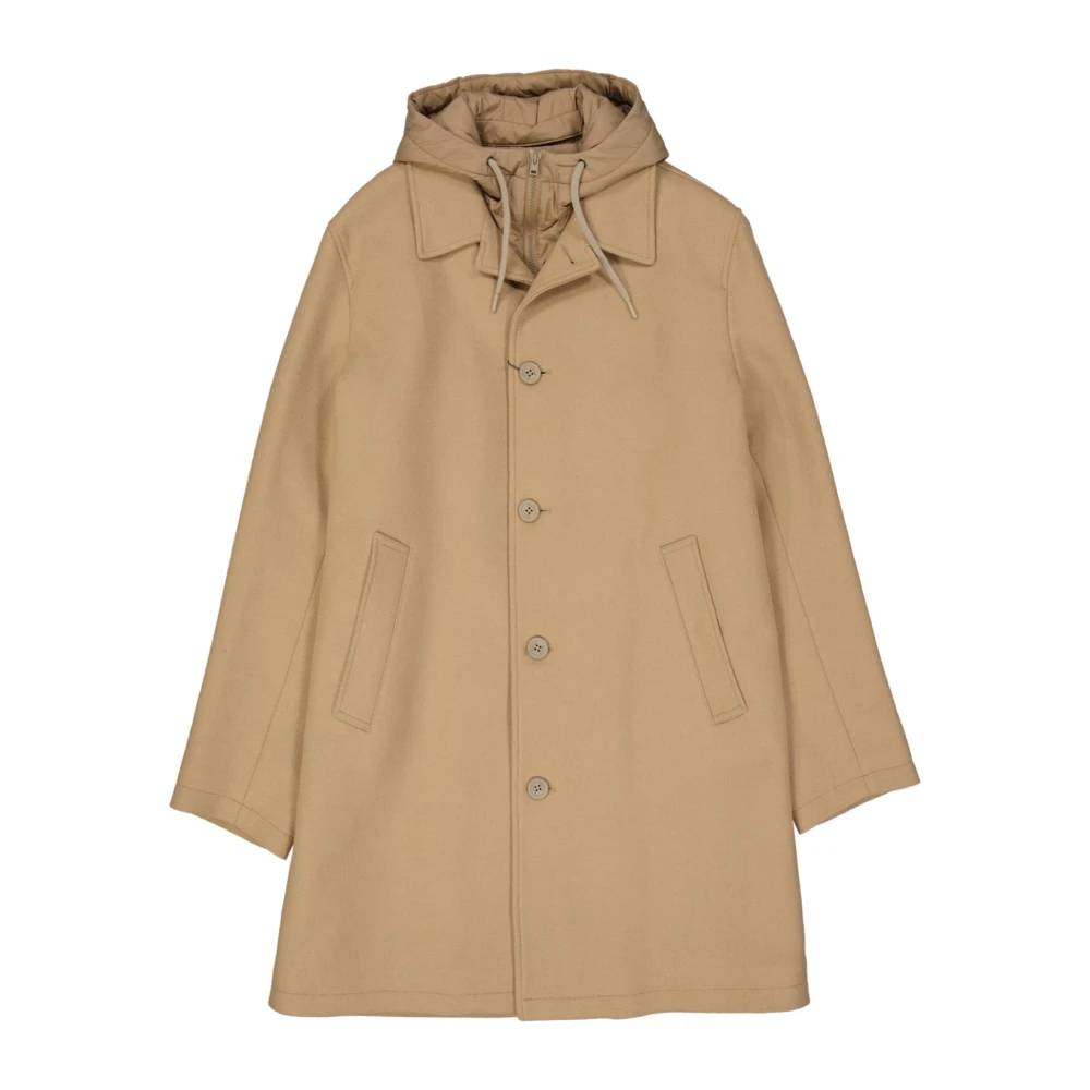 Herno Herren Braun - Wollmantel - Coats - 2XL