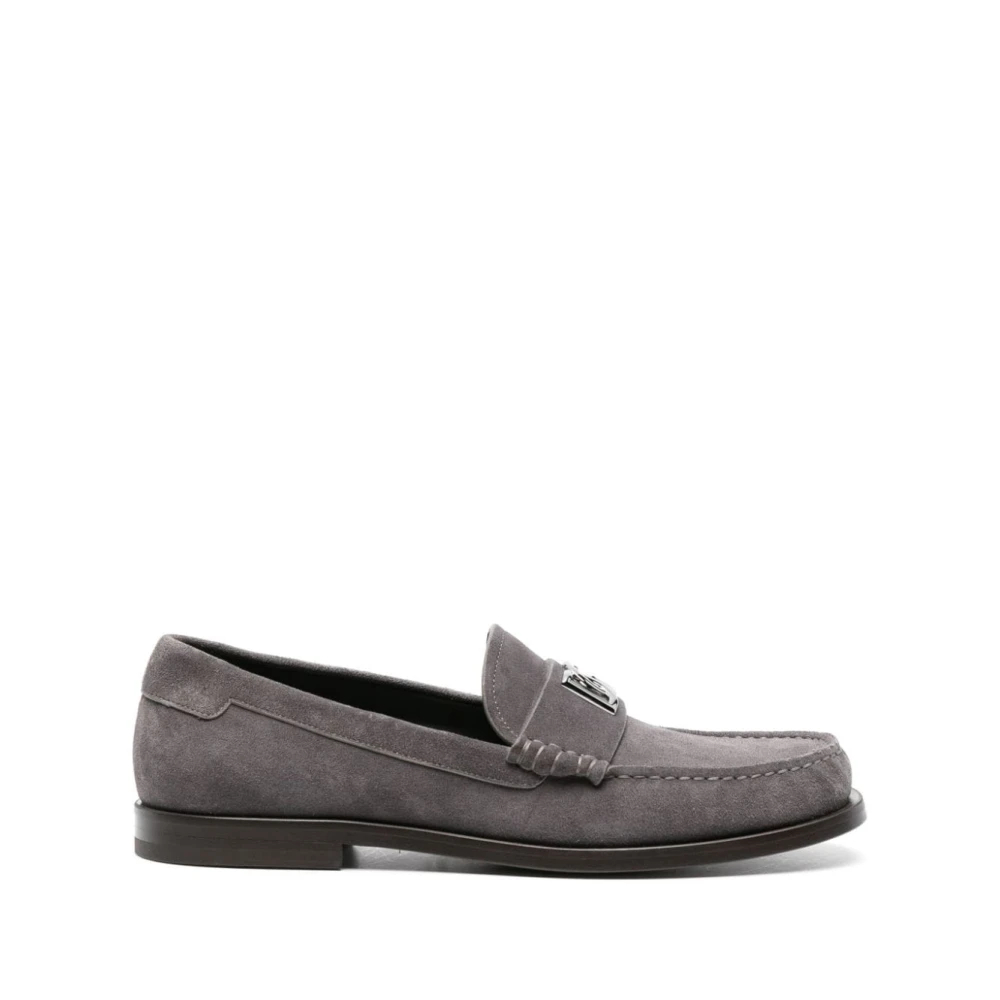 Dolce & Gabbana Herren Grau - Loafers - Shoes - 41 Eu