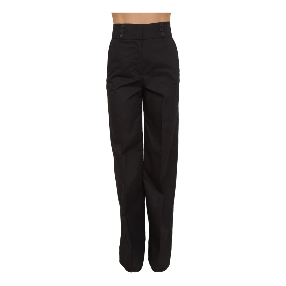 Nenette Damen Schwarz - Pantalone - Trousers - K - M