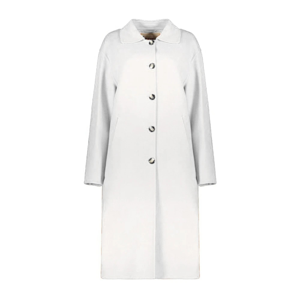 Herno Damen Weiß - Wollmantel - Coats - 2XL