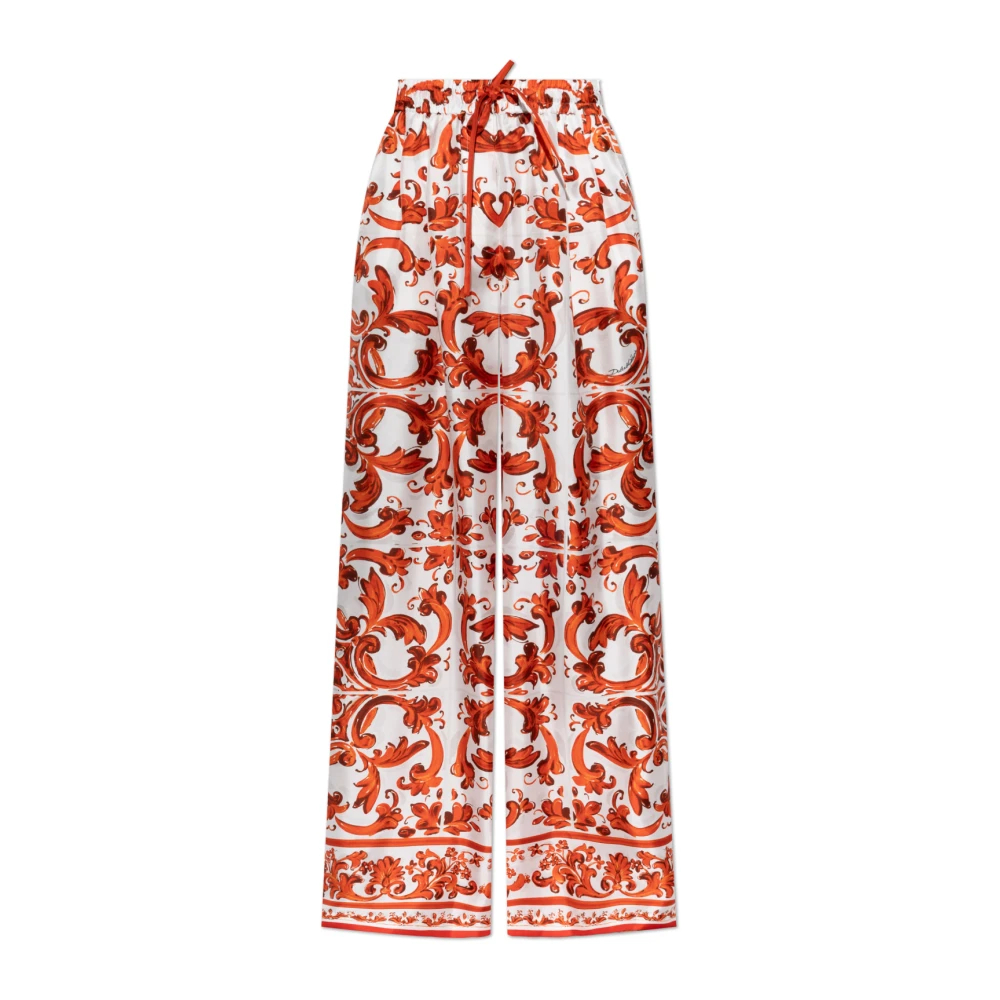 Dolce & Gabbana Damen Rot - Hosen - Trousers - L