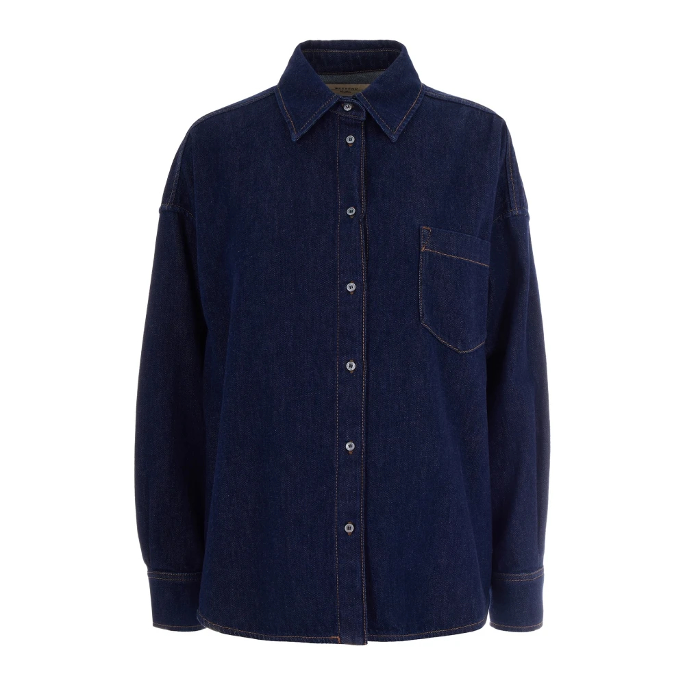 Max Mara Damen Blau - Shirts - Blouses & Shirts - Xs