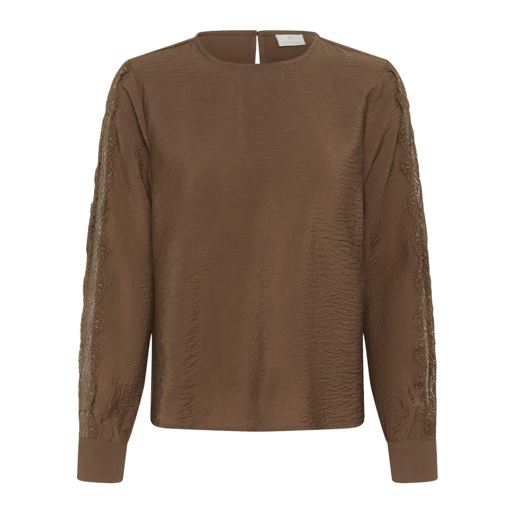 Kaffe Damen Marron Bluse Gilda - Bild 4