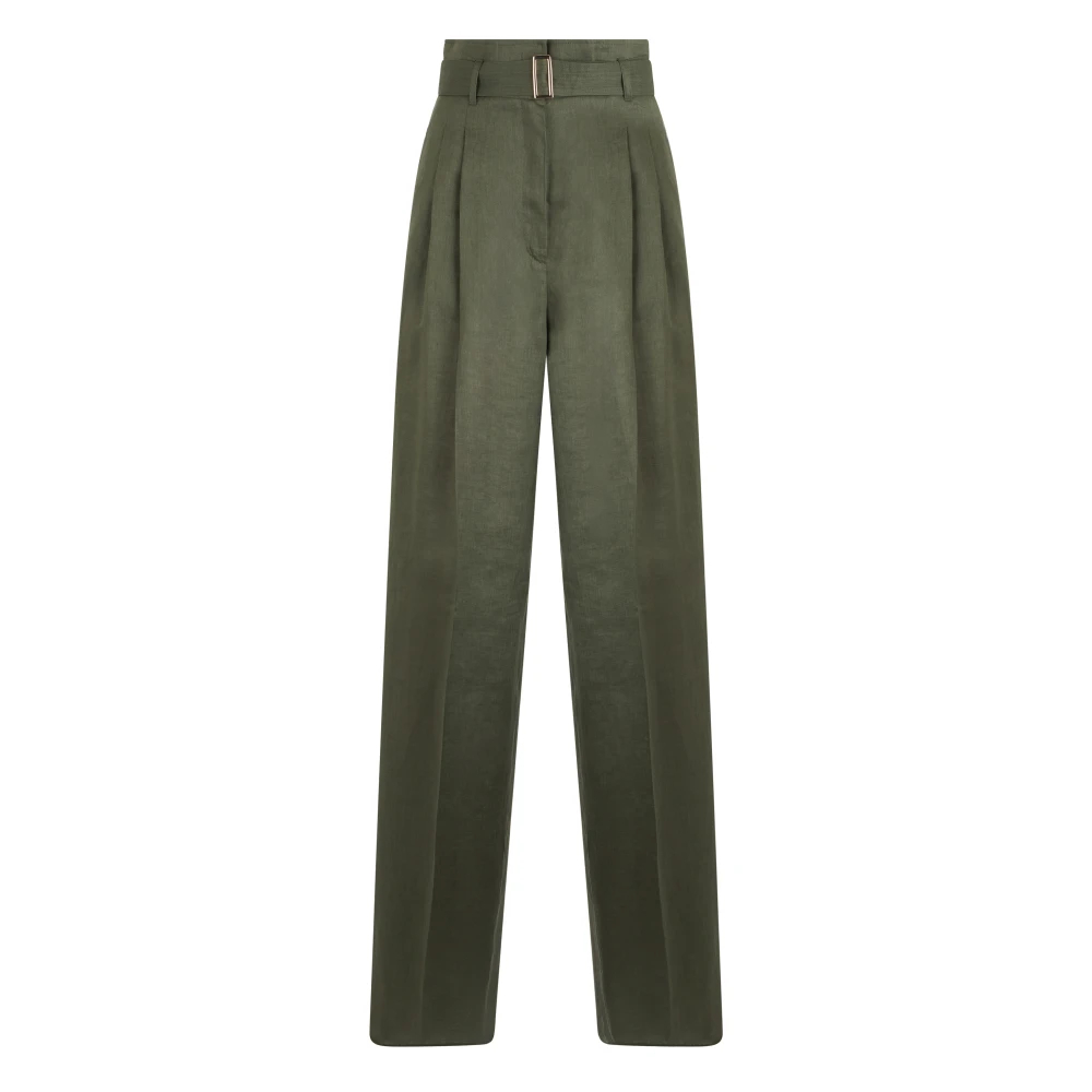 Max Mara Studio Damen Grün - Hosen - Trousers - Xs