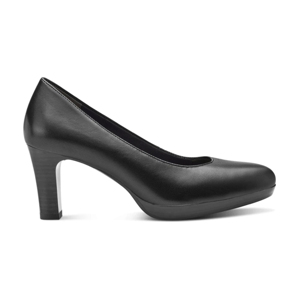 Tamaris Damen Schwarz - Elegante Pumps - Shoes - K - 37 Eu
