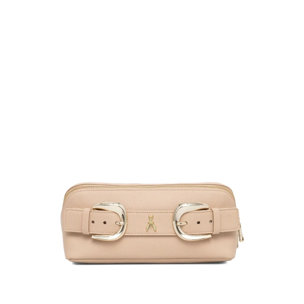 Patrizia Pepe Damen Beige - Makeup-Tasche - Bags - One Size