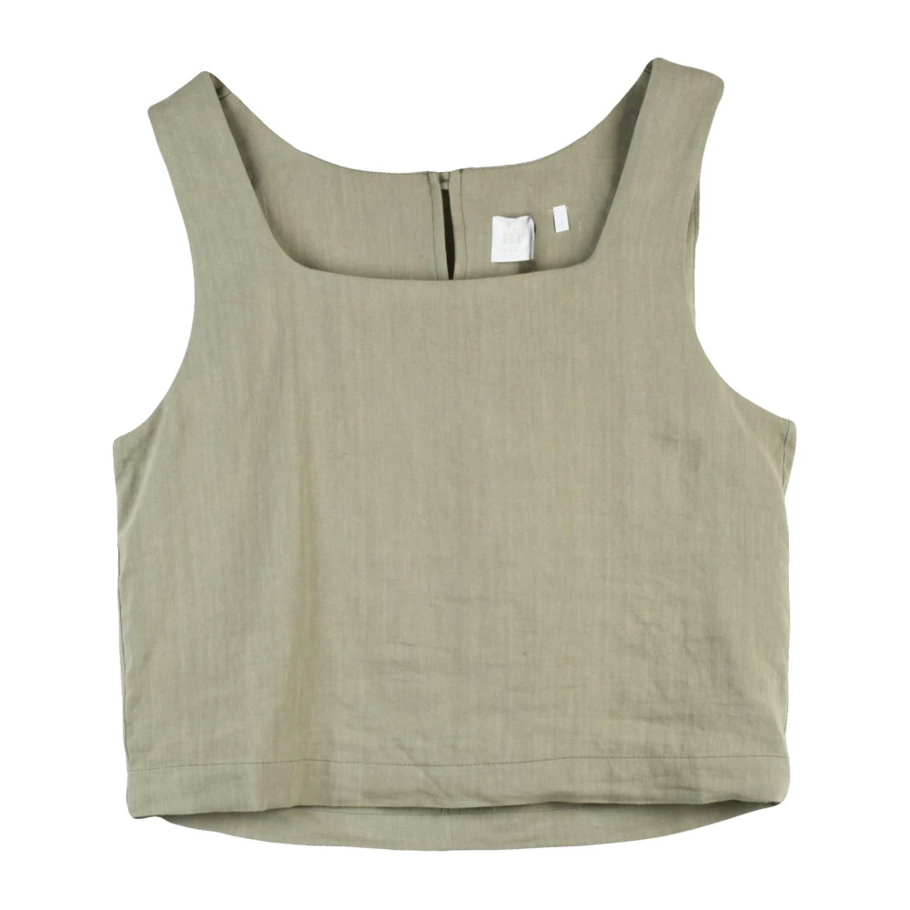 Marella Damen Grün - Monochrome Top - Tops - 2XS