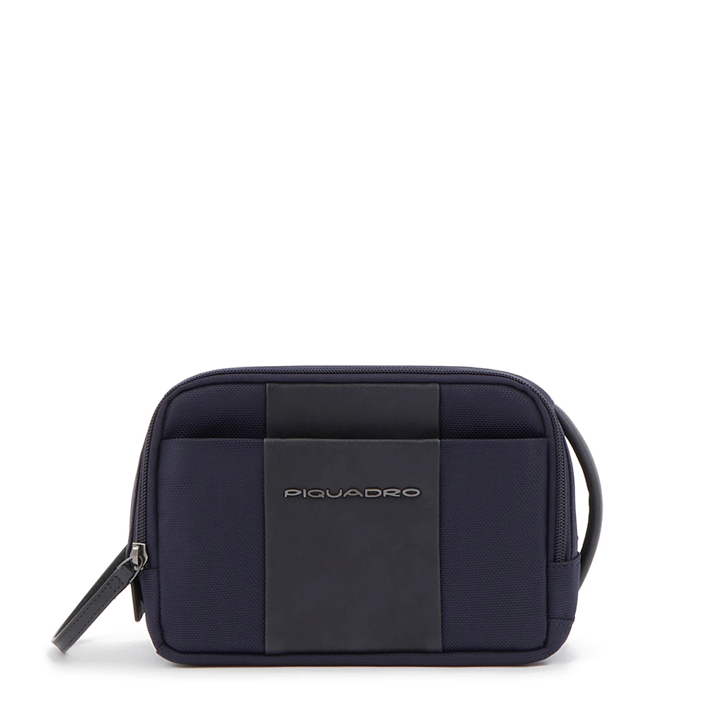 Piquadro Unisex Blau - Kulturbeutel Aus Stoff - Bags - One Size