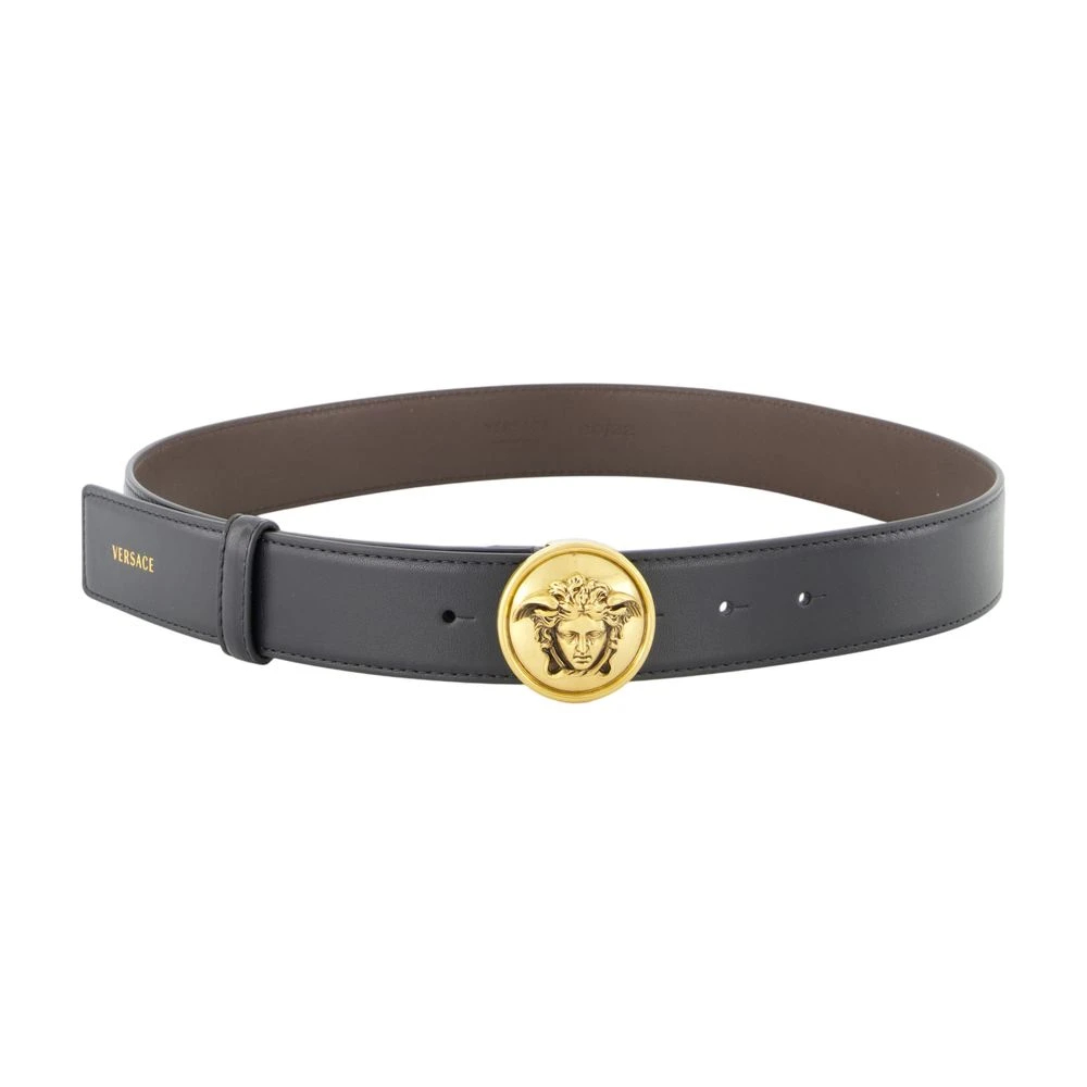 Versace - Ledergürtel 3-5 Cm - Accessories - Damen - Schwarzk - 80 Cm - Bild 4