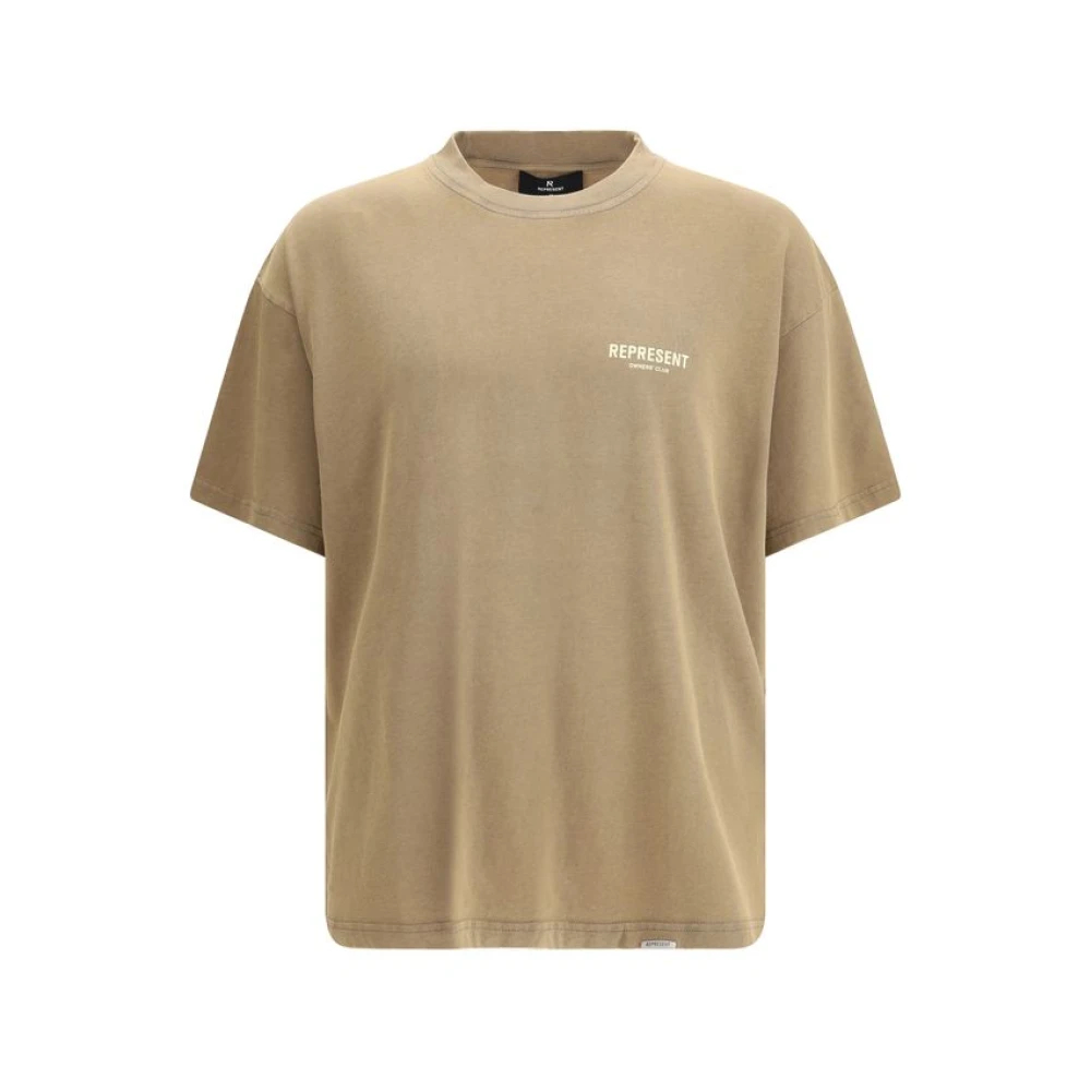Represent Herren Beige Owners Club Tee - Bild 5