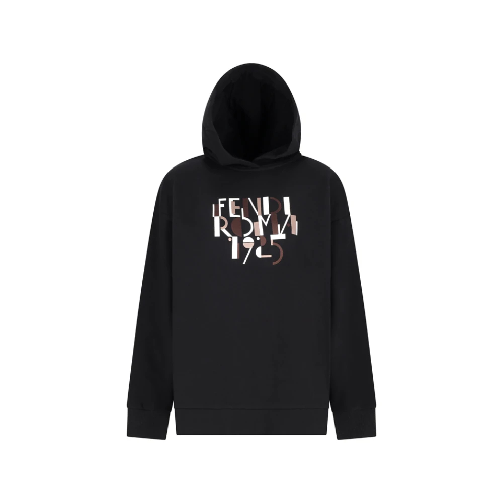 Fendi Damen Schwarz - Roma Sweatshirt 192 - Sweatshirts & Hoodies - K - S