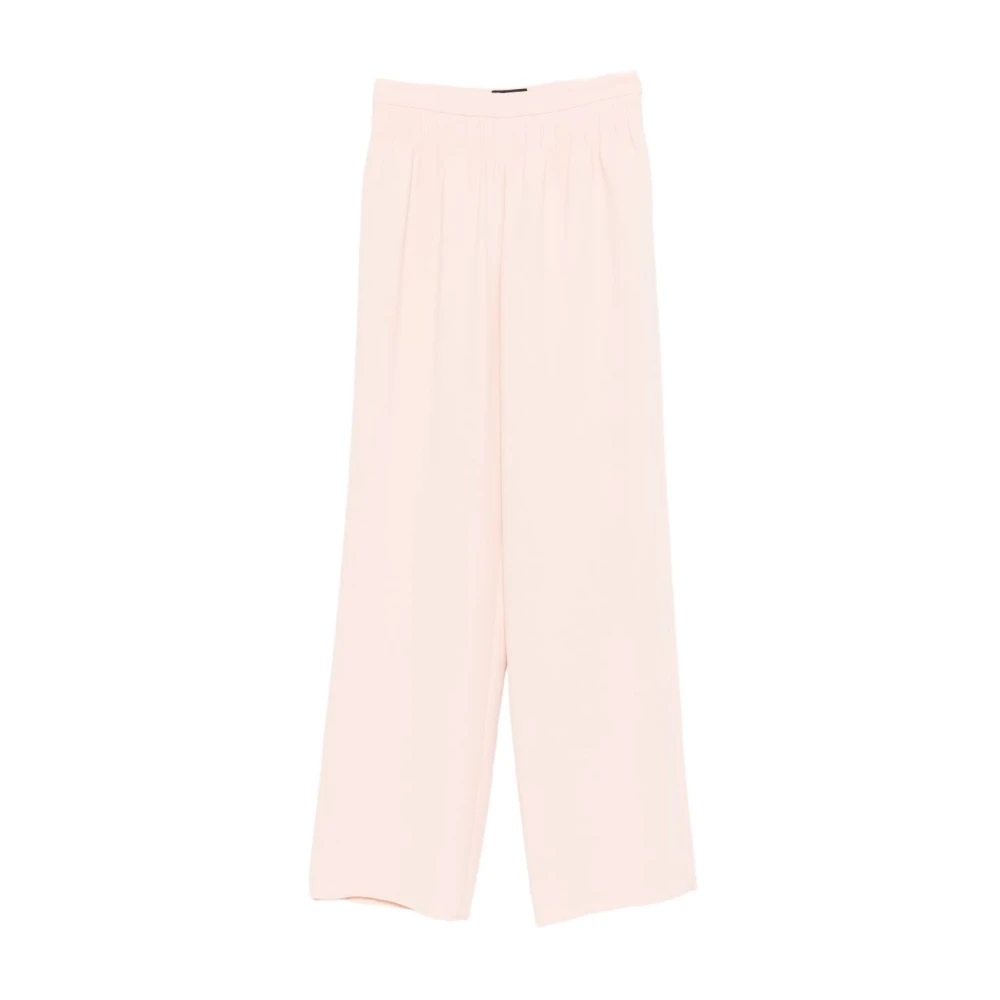 Emporio Armani Damen Rosa - Capsule Pre Hosen - Trousers - Xl