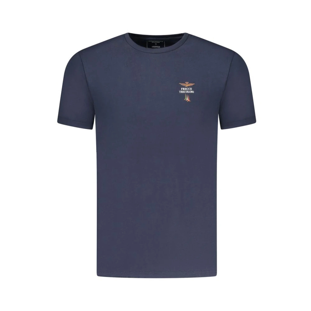 Aeronautica Militare Herren Blau - Outdoor T-Shirt - Tops - 2XL
