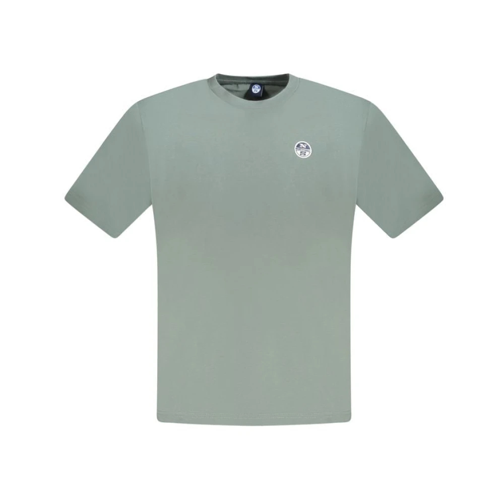 North Sails Herren Grün - Es Baumwoll-T-Shirt - Tops - 3XL