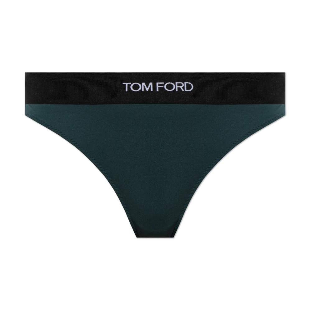 Tom Ford Damen Grün - Modal Signature Thong - Underwear - Xs