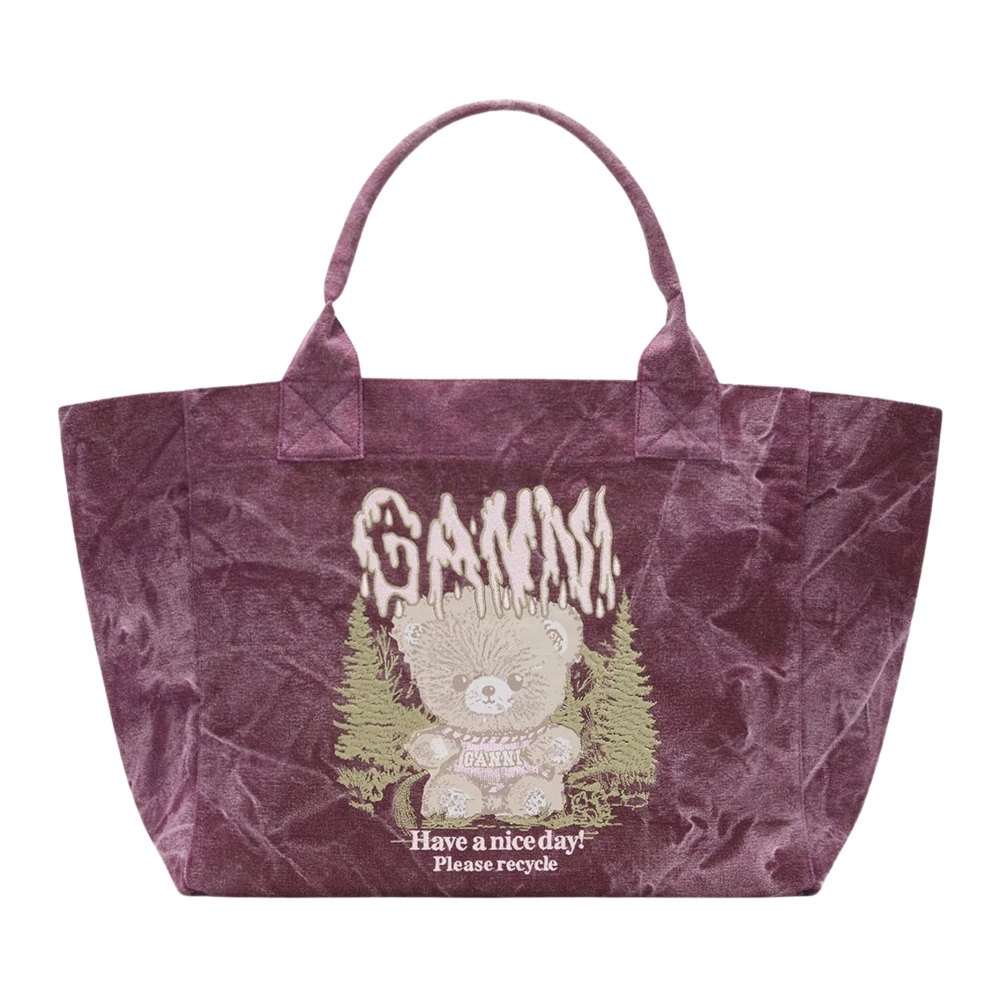 Ganni , Damen, Taschen, Lila, One Size - Bild 5