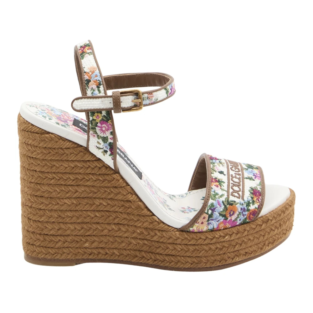 Dolce & Gabbana Damen Multicolor - Wedges - Shoes - Mehrfarbig - 37 Eu