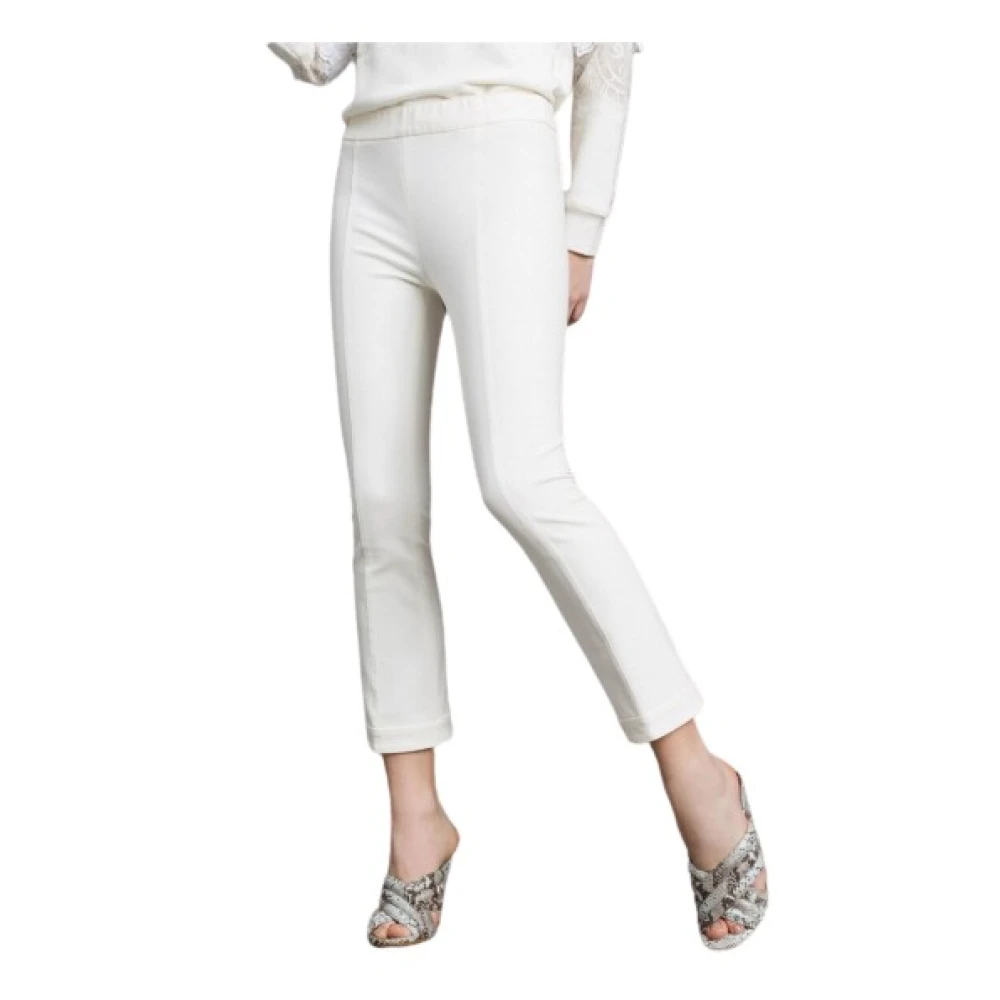 Twinset , Damen, Hosen, Weiß, S - Bild 4