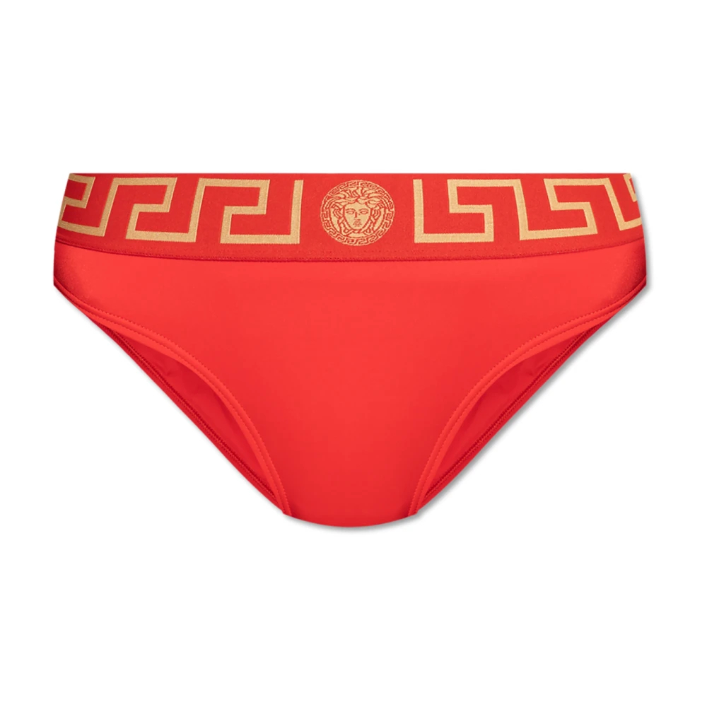 Versace Damen Rot - Badehose Unten - Swimwear - S