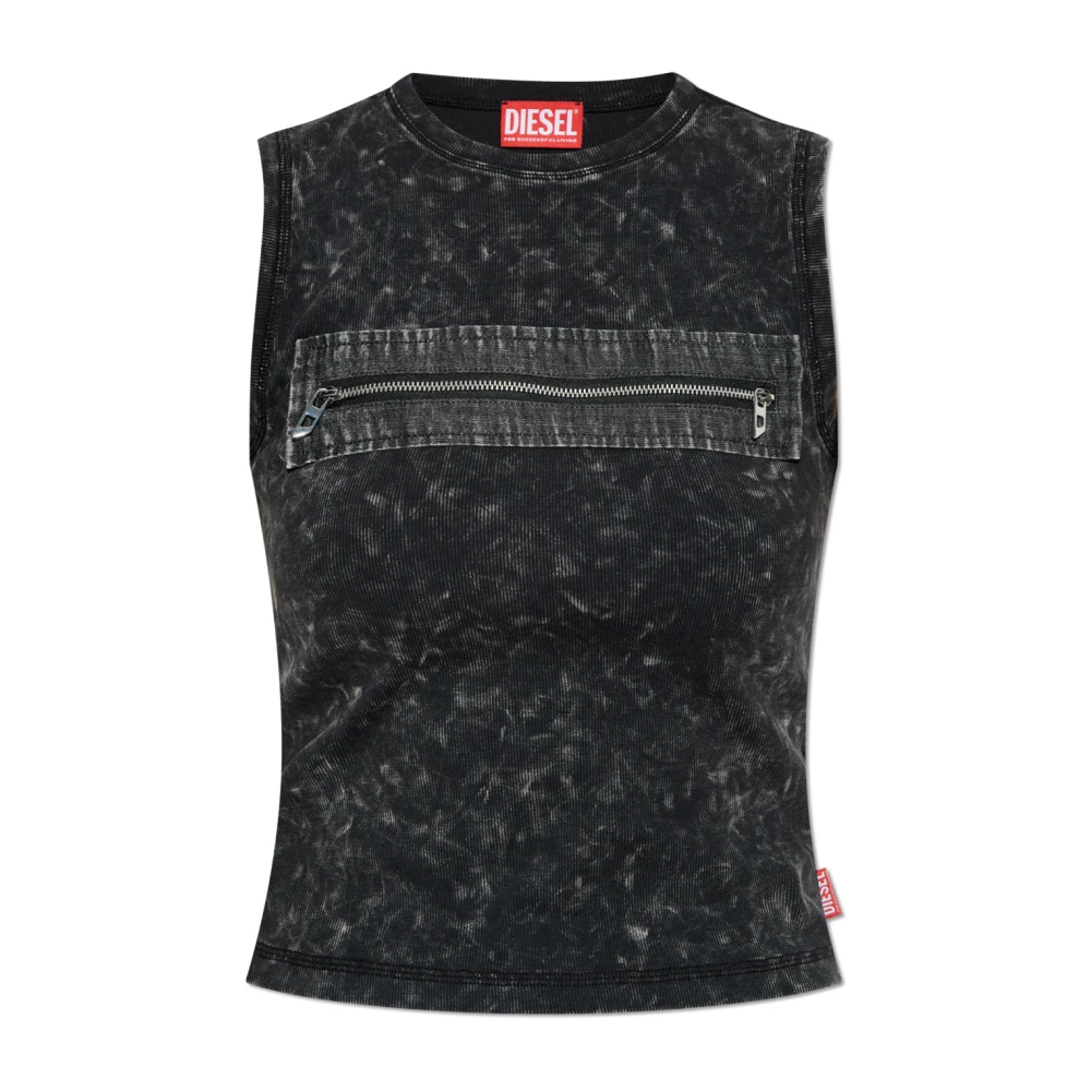 Diesel Damen Schwarz - Tank Top - Tops - K - M