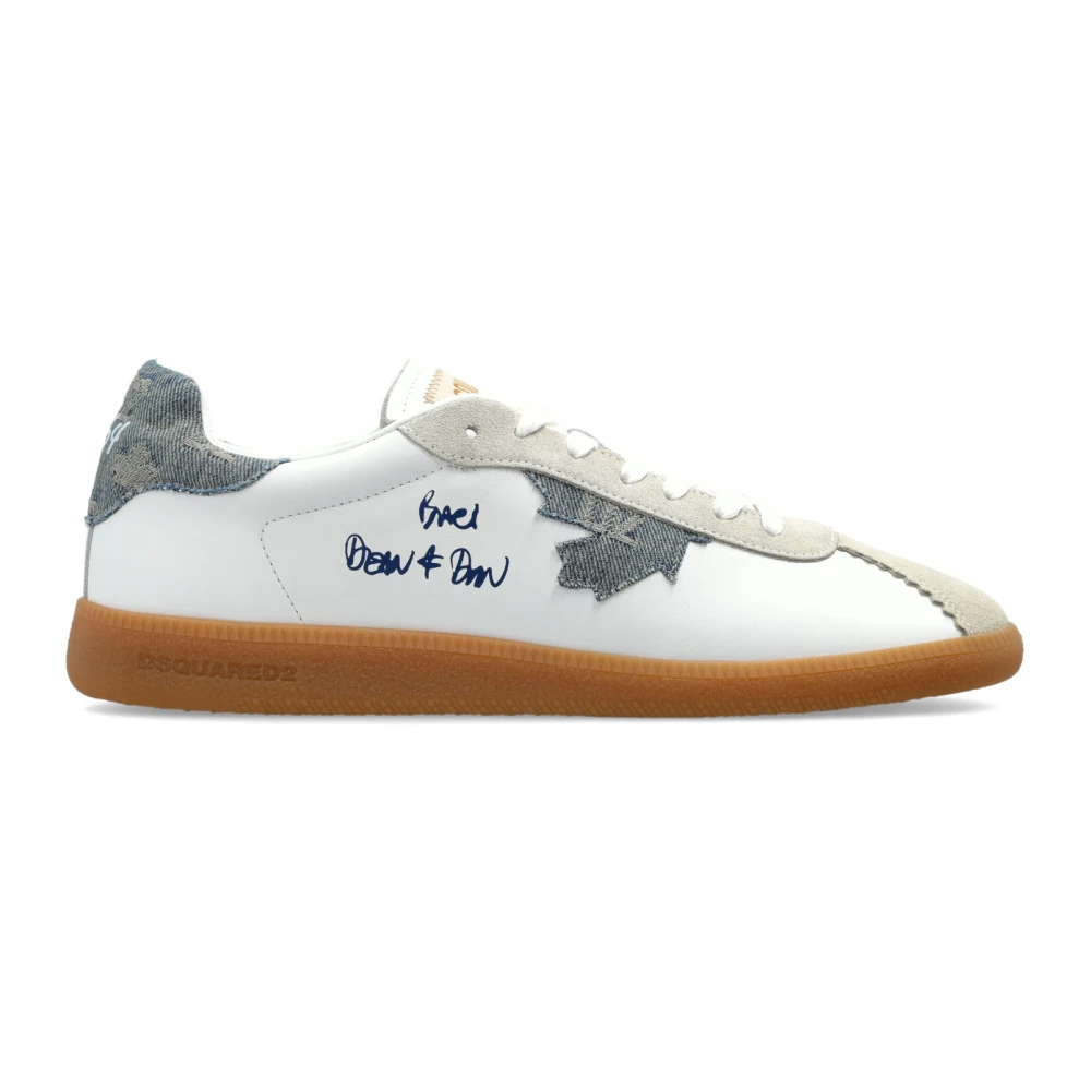 Dsquared2 Herren Weiss Sneaker Rebels, Gr. 42Eu - Bild 3