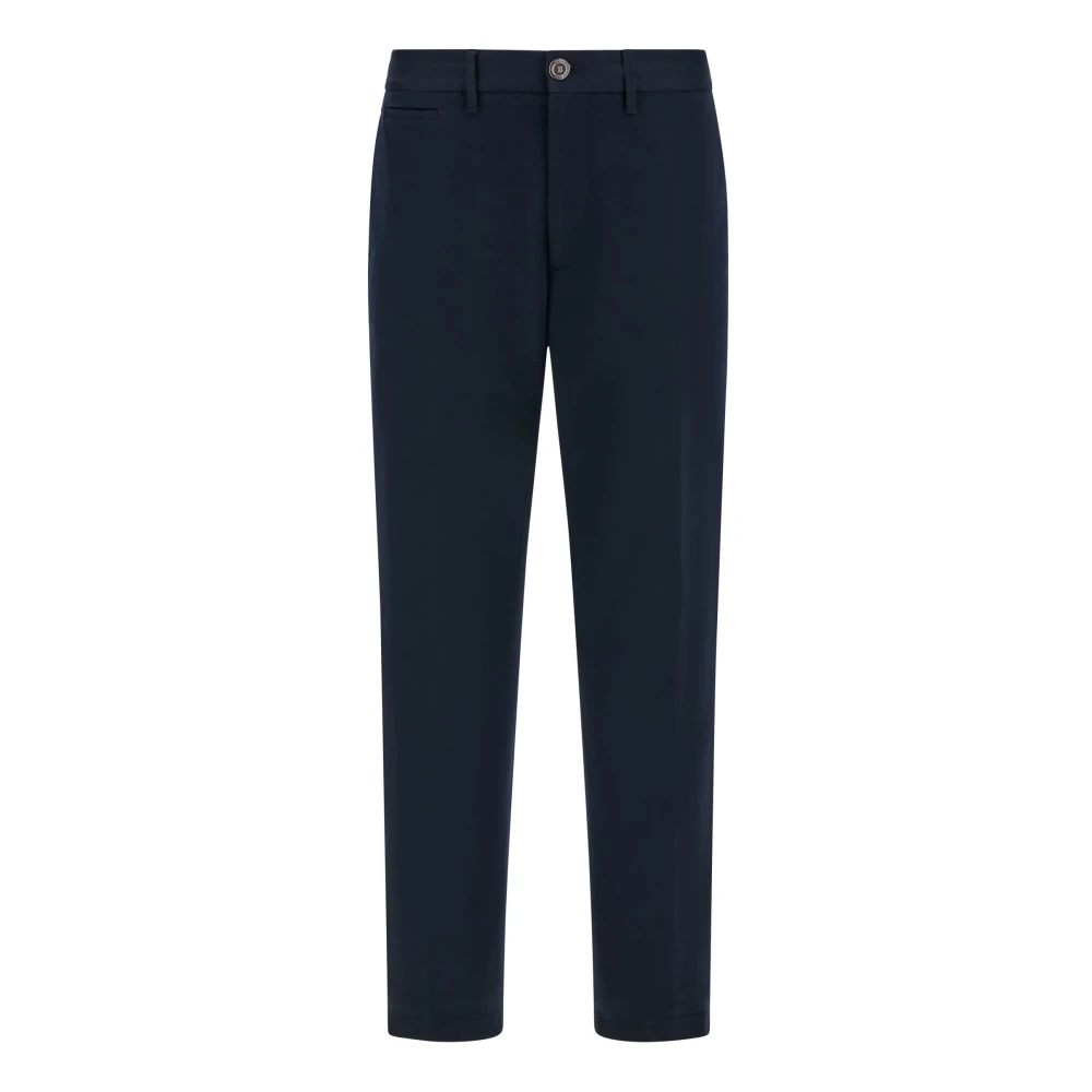 Boggi Milano Herren Blau - Stretch Baumwollhose - Trousers - W32