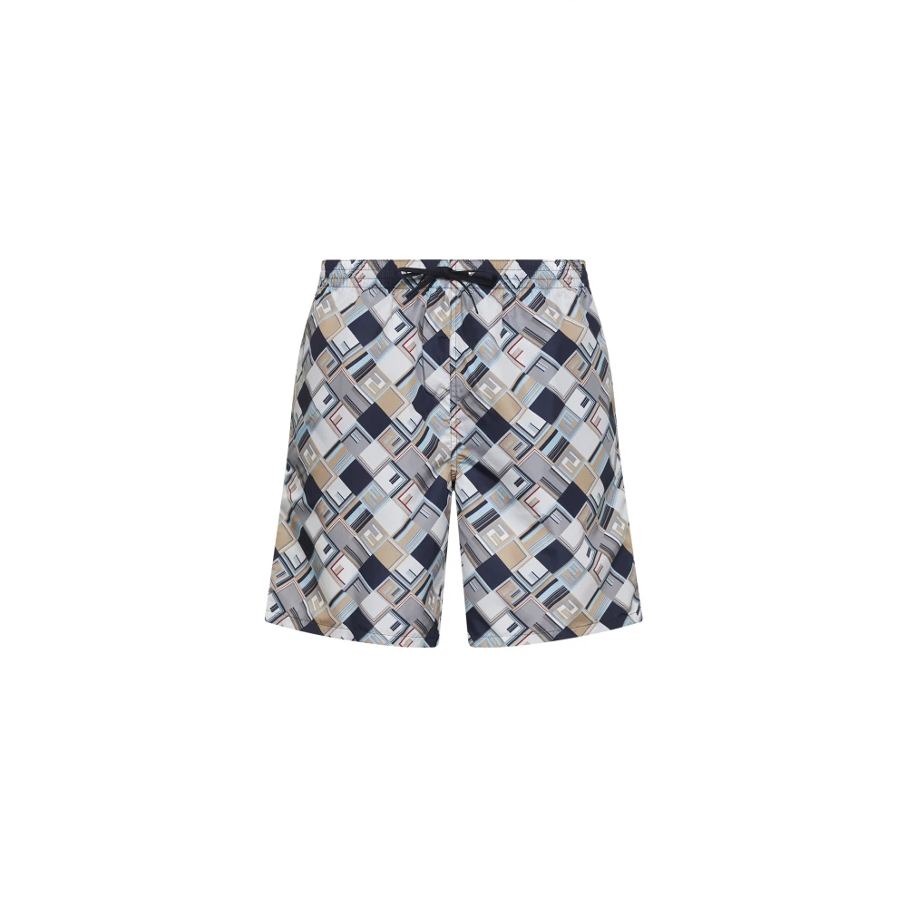 Fendi Herren Multicolor - Badeshorts - Swimwear - Mehrfarbig - L
