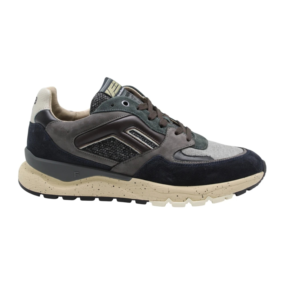 Floris Van Bommel Herren Blau Sneaker Veloursleder - Bild 5