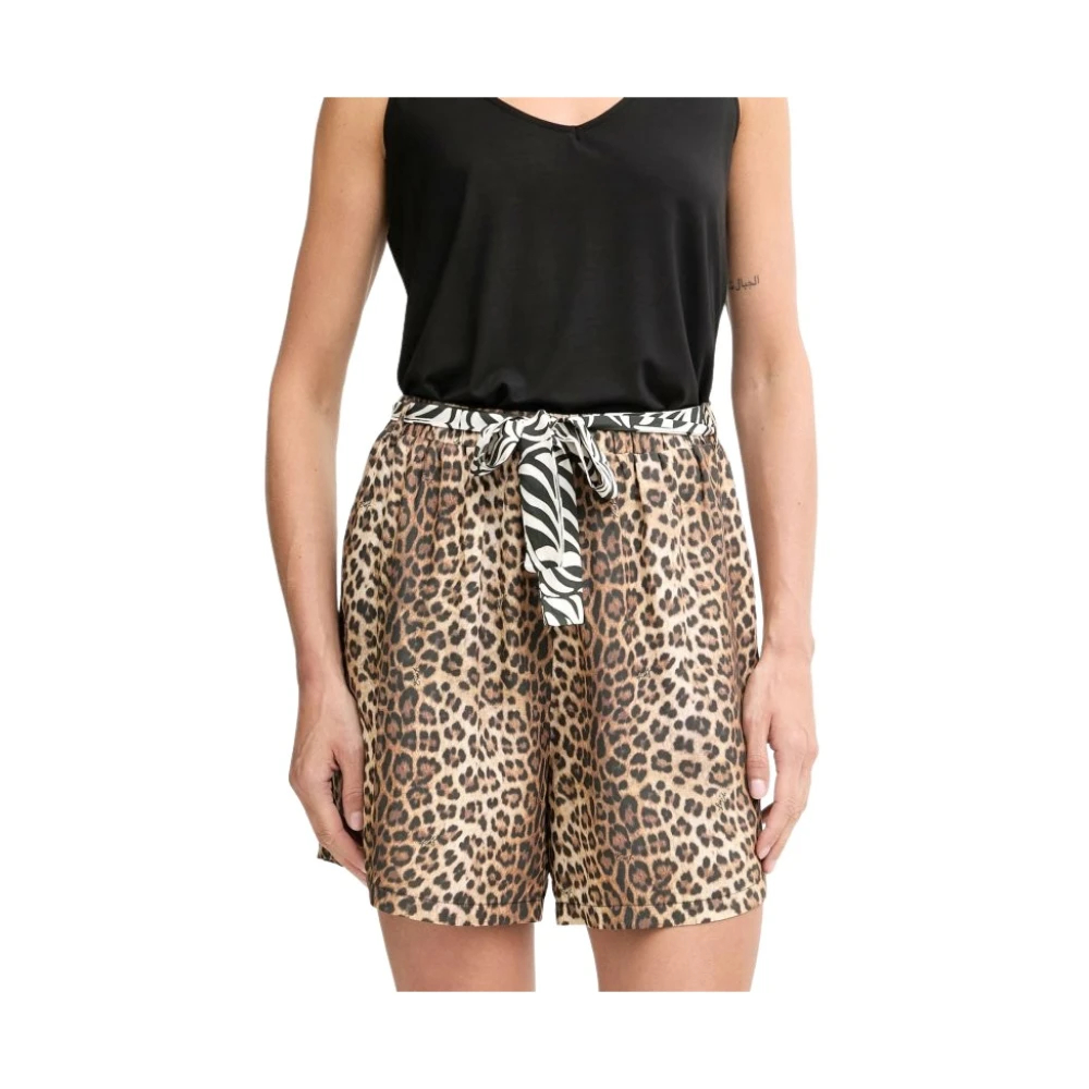 Liu Jo Damen Braun - Beach Shorts - Shorts - L
