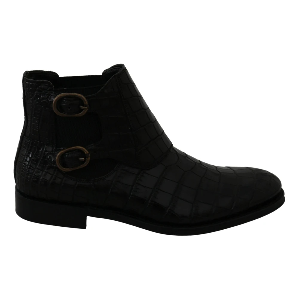 Dolce & Gabbana Herren Schwarz - Ankle Boots - Shoes - K - 39 Eu