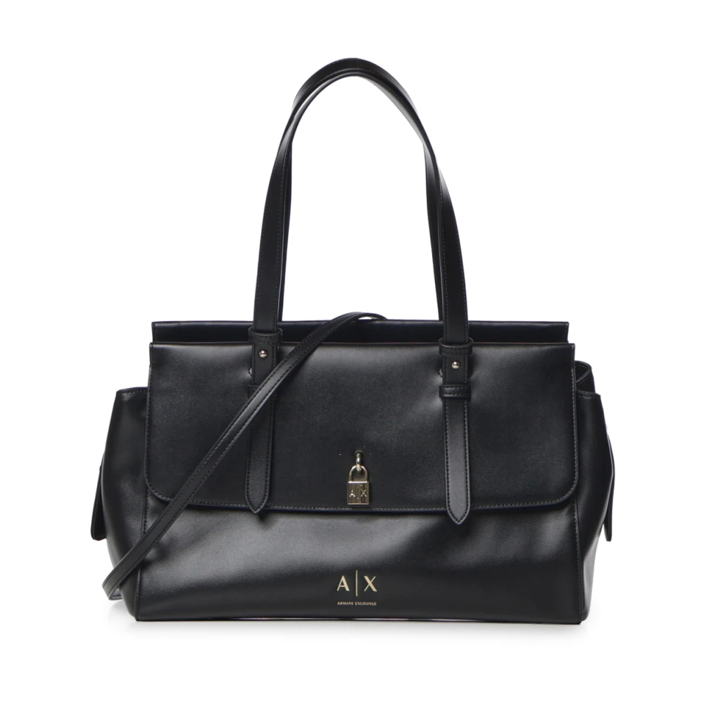Armani Exchange Damen Schwarz Handtasche Xw003020 Af28605 Nosize - Bild 3