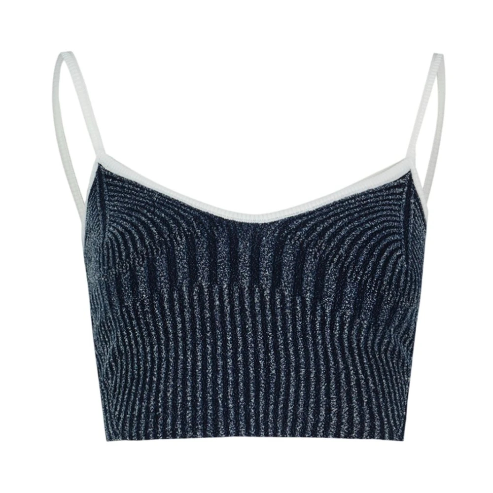 Diesel Damen Blau - M-Estere Top - Tops - Xs