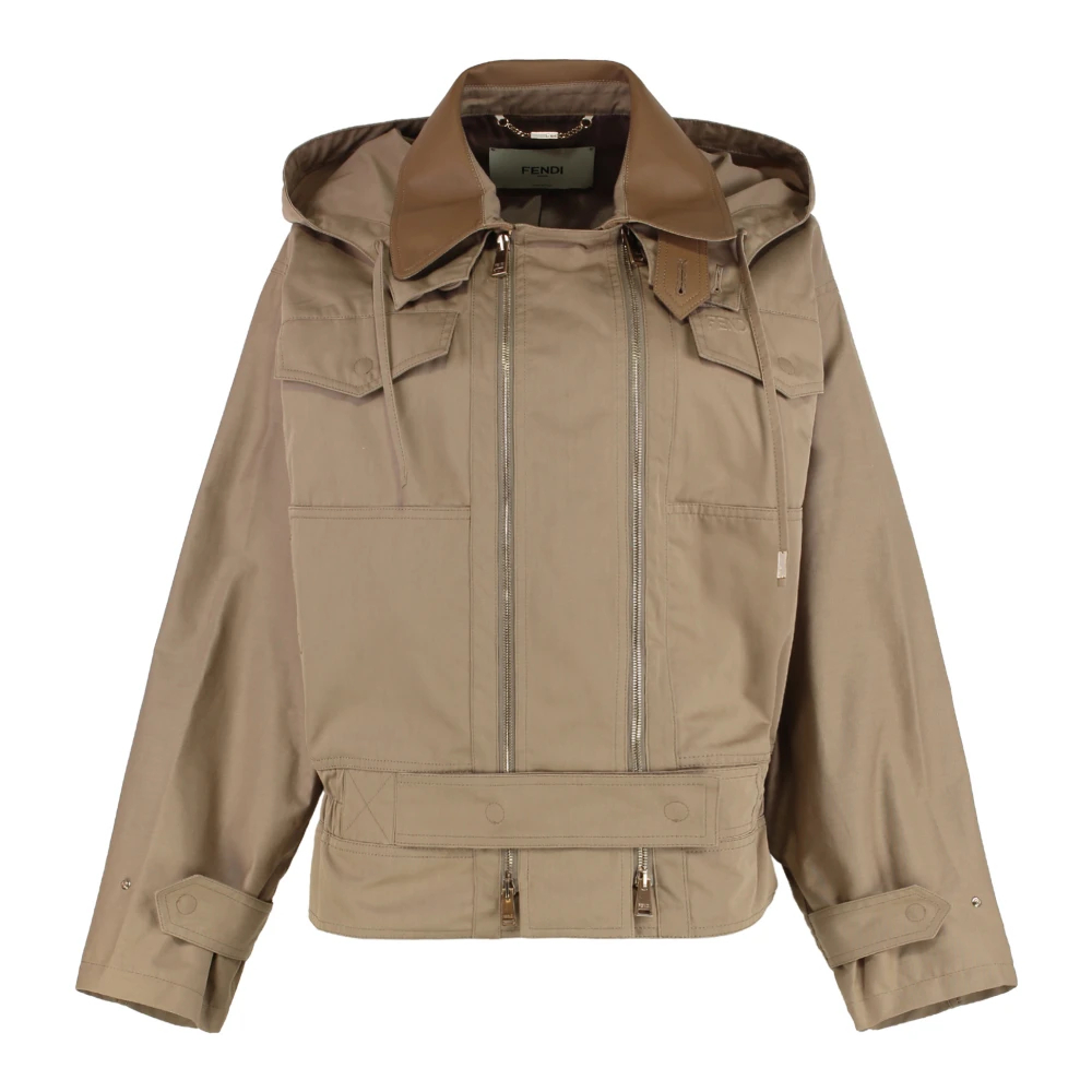 Fendi Damen Beige - Coats - Jackets - S