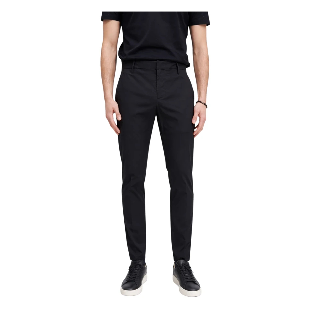 Dondup Herren Schwarz - Alfredo Hosen - Trousers - K -W38
