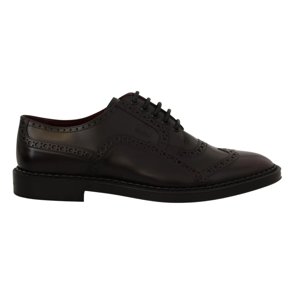 Dolce & Gabbana Herren Schwarz - Laced Schuhe - Shoes - K - 39 Eu