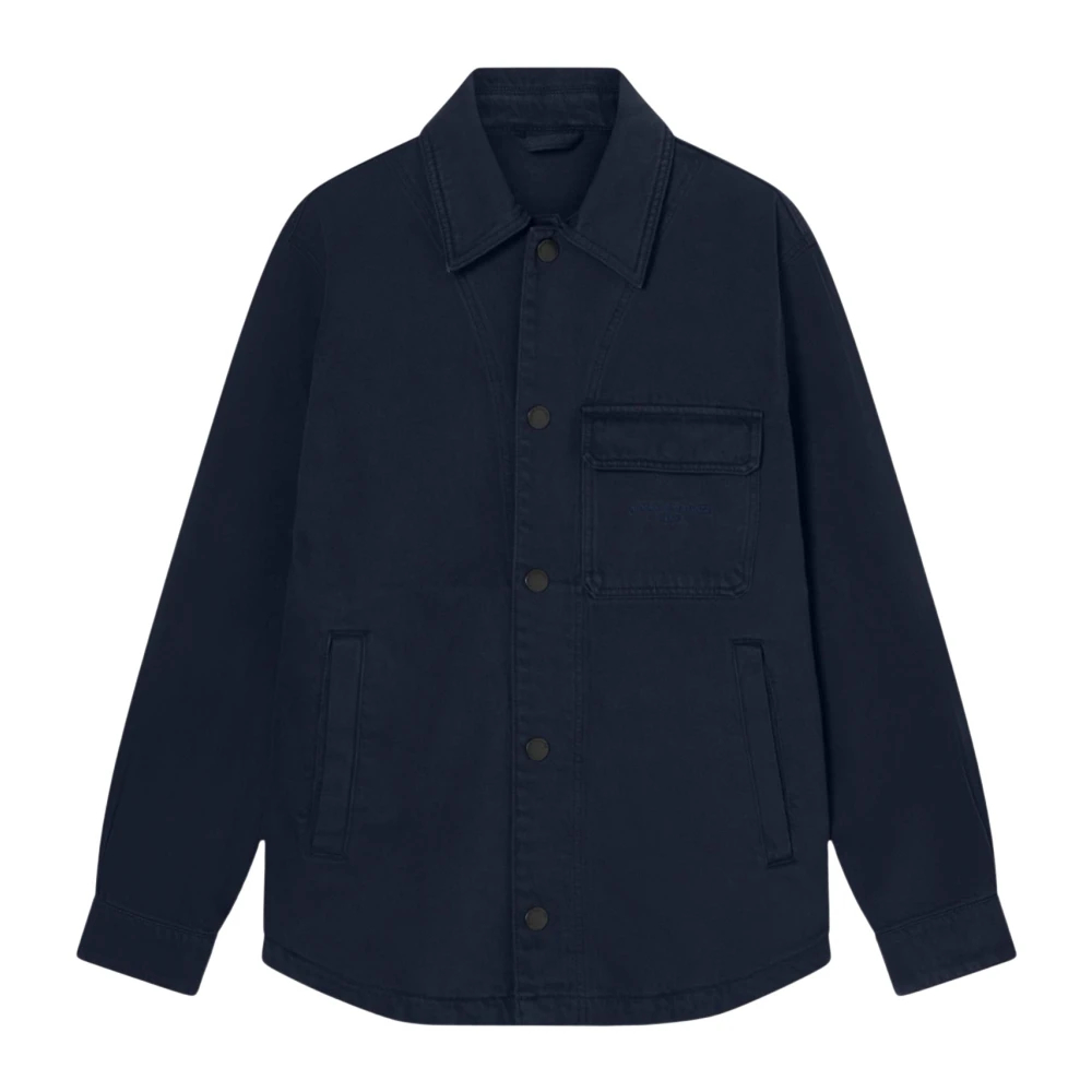 Armani Exchange Herren Blau - Cotton Blouson - Jackets - L